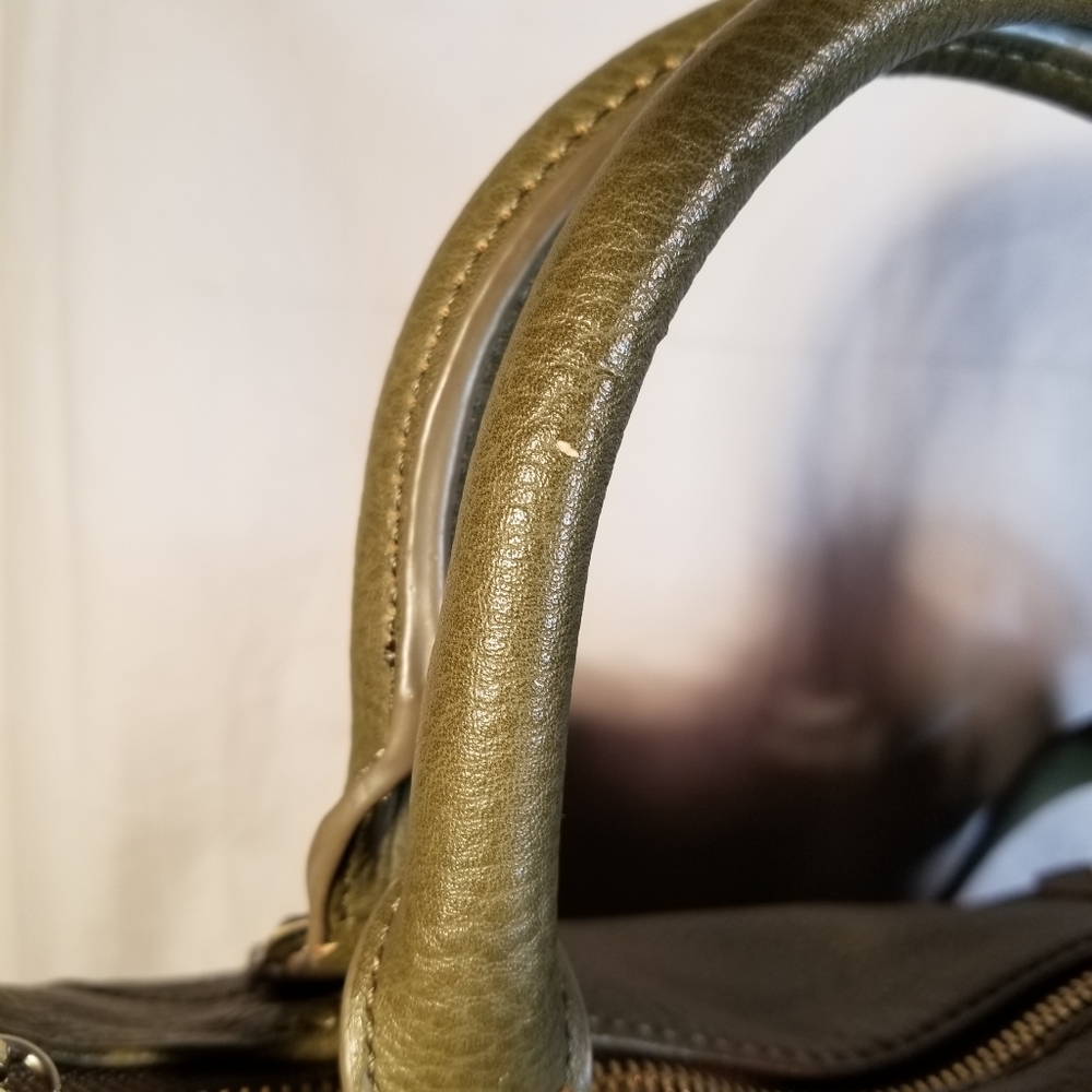 Charming Charlie Olive Handbag - Picture 3 of 16